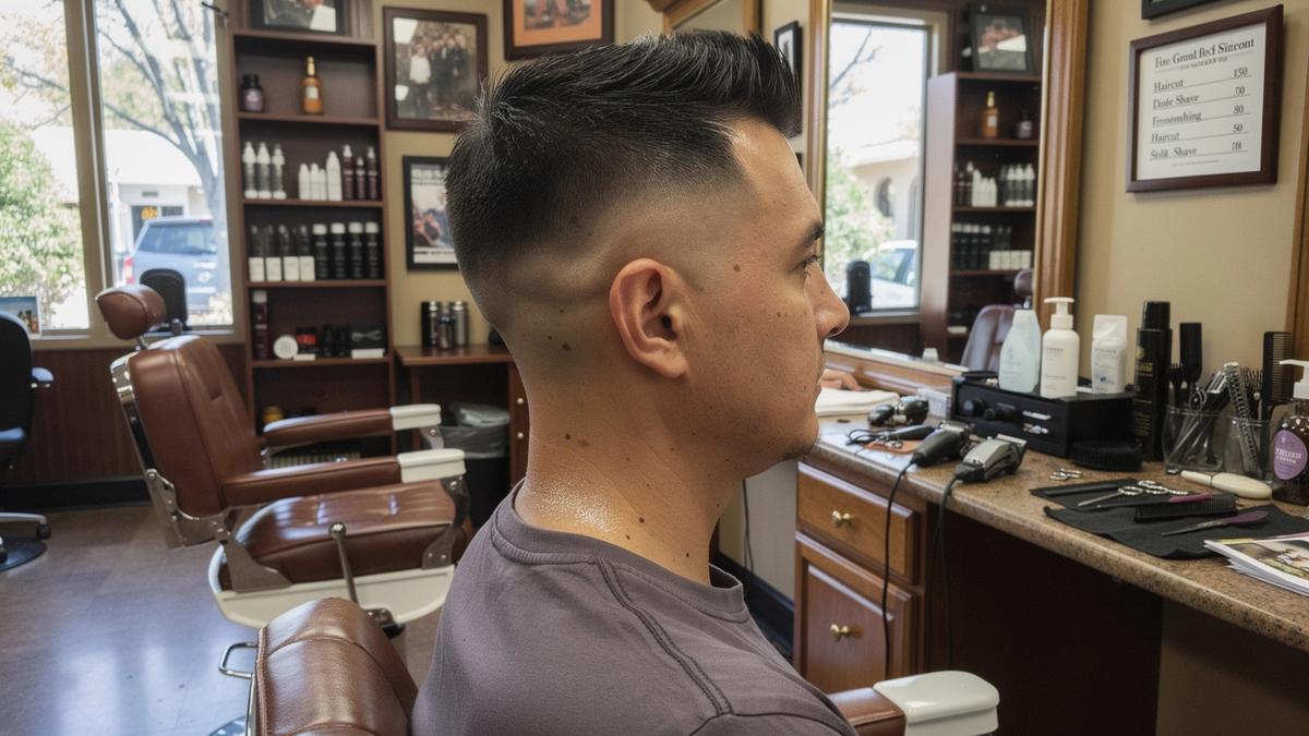 After haircut